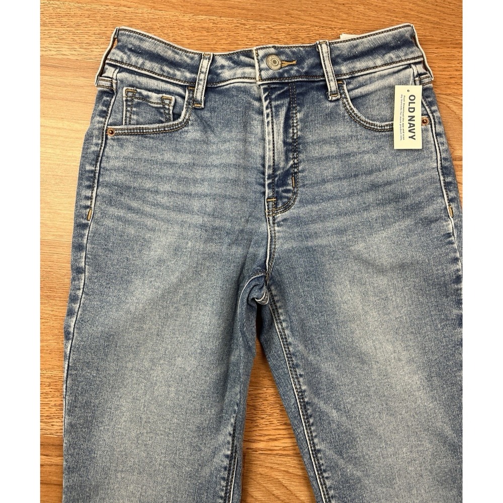 Old Navy High Rise Rockstar Super Skinny Jeans Size 2 Petite NEW - Picture 3 of 12